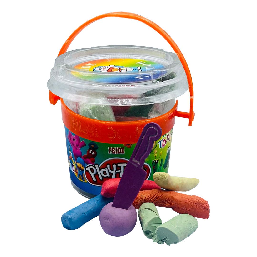 Multi Colors Play doh Clay Balti Different colors Play-dough Sticks & Small plastic knife inside