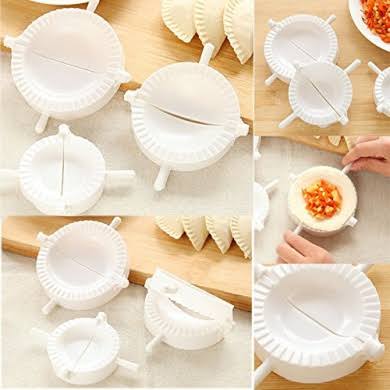 Pack of 3pc Samosa Maker Samosa Shaper- Dumpling Press Mold (Random Color)