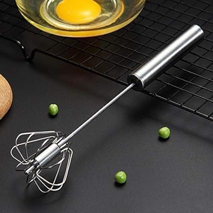 Hand Pressure Semi-automatic Egg Beater Kitchen Accessories Tools Self Turning Cream Utensils Whisk Manual Mixer (Copy)