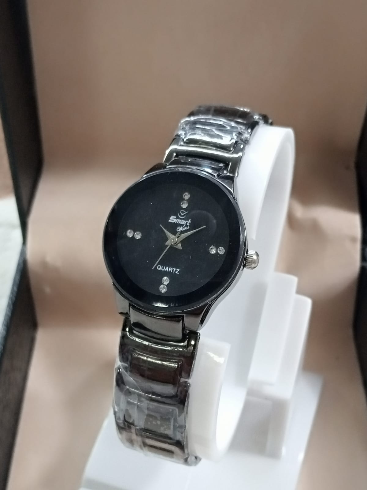 Smart Watch Stainless Steel Quartz Wrist Watch For Men & Boys - Without Box