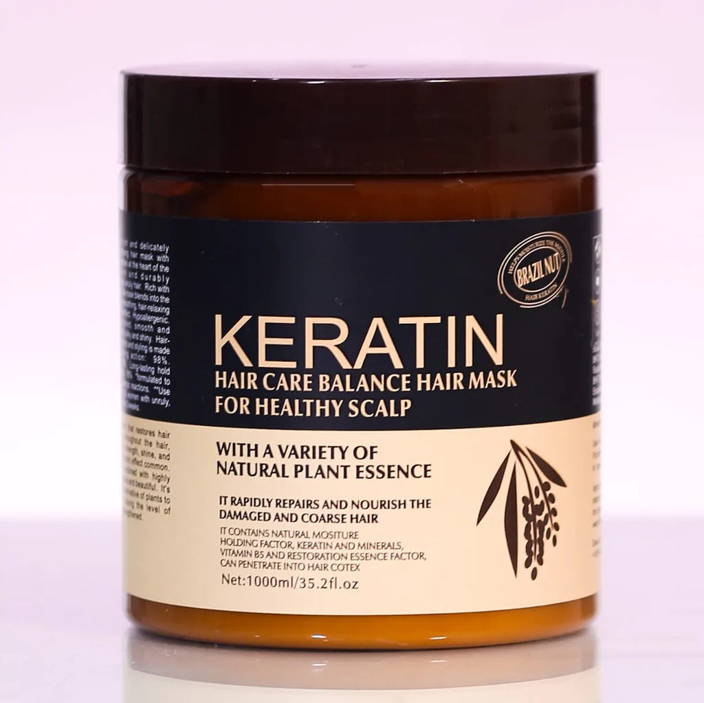 (pack of 48) (only bulk orders) Keratin Hair Care Balance Hair Mask & Hair Treatment - (500ml)