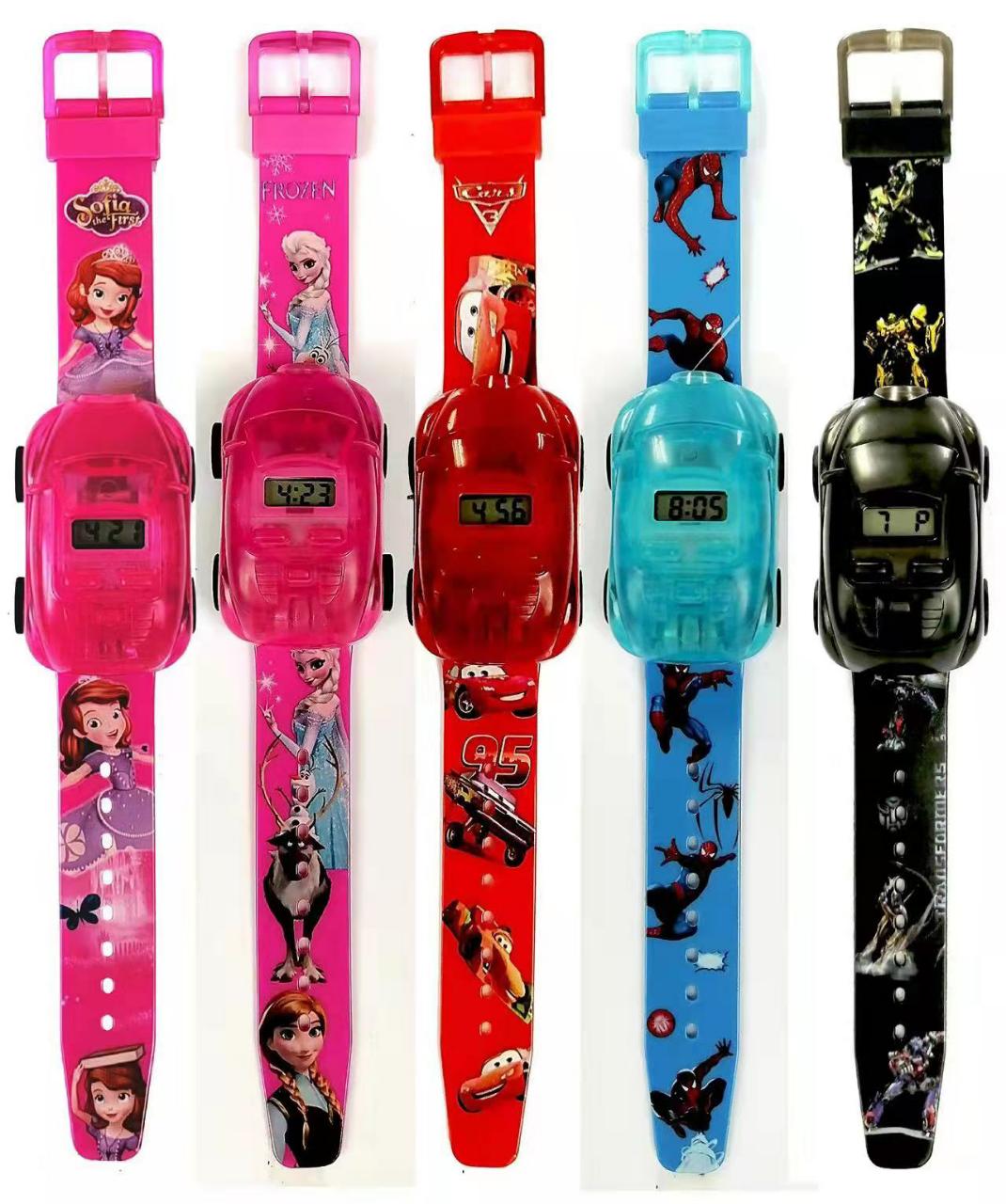 Digital Detachable Toy Car Watch For Boys & Girls