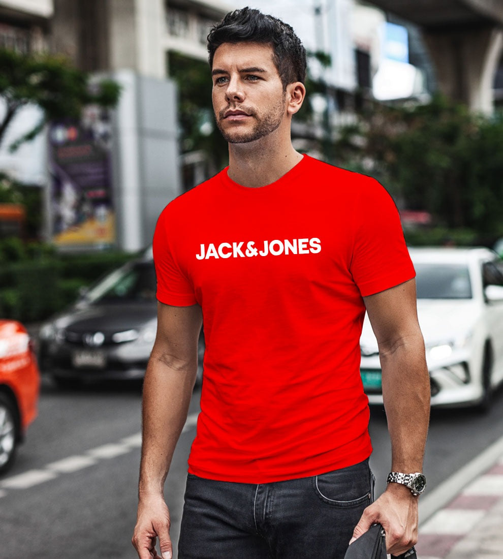 Jack & Jones Printed Tshirt For Mens