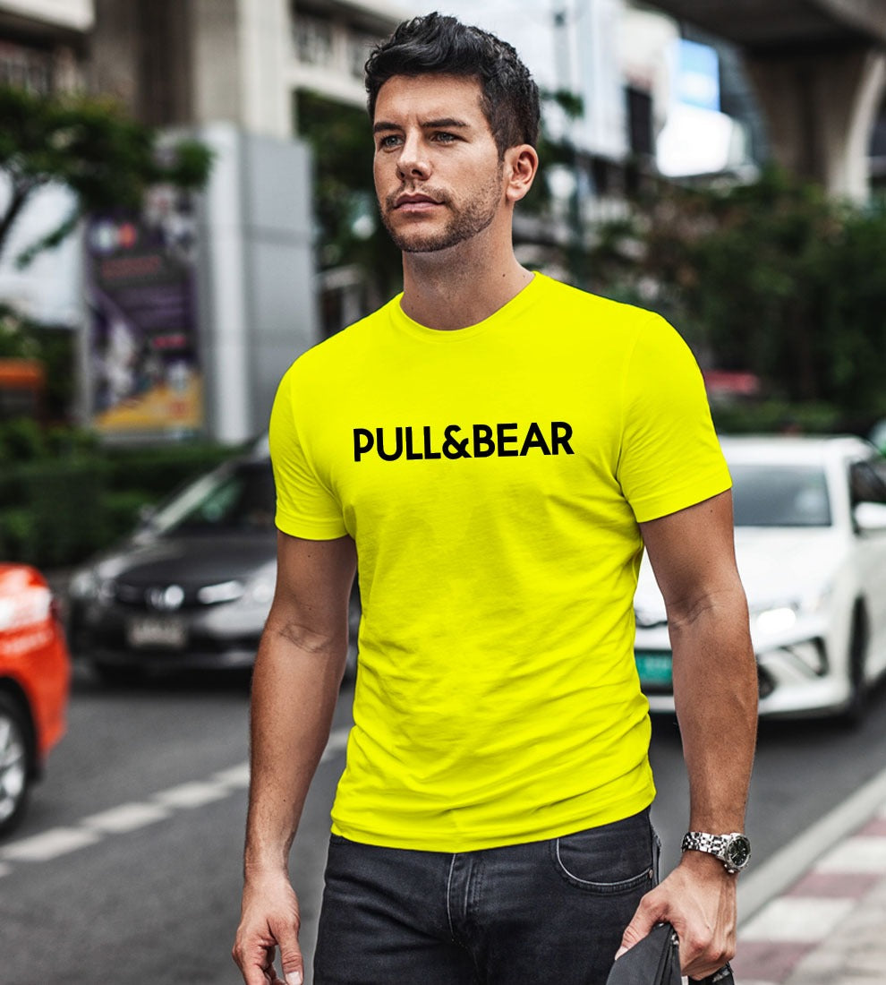 Pull & Bear Printed Tshirt For Mens