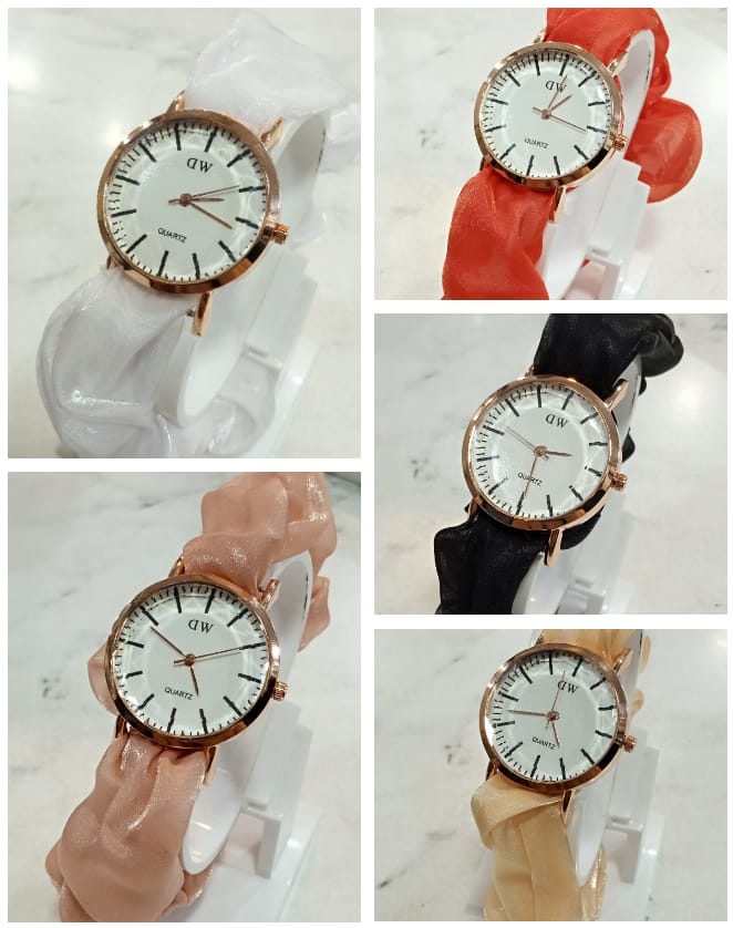 Fancy Ribbon Watch For Women & girls