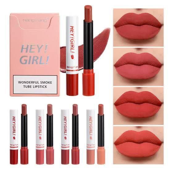 Heng Fang HEY GIRL Matte Wonderful Smoke Tube Lipstick