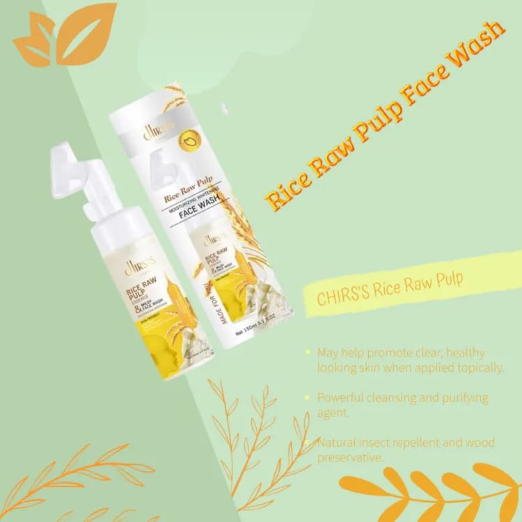 CHIRS’S Cleaning & Moisturizing Face Wash – 150ml