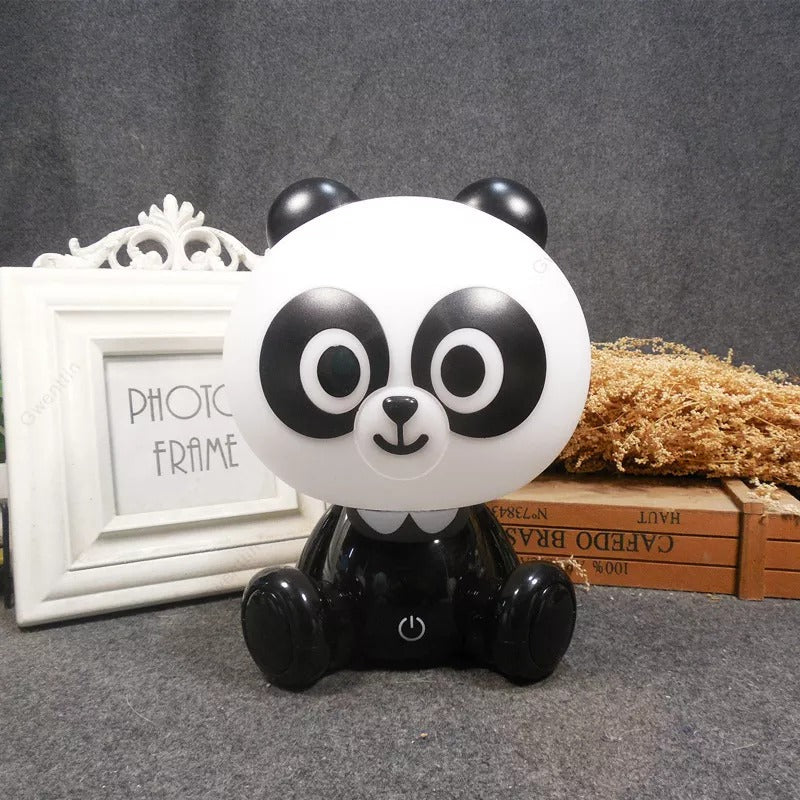 Panda & Sally Chicken Night Lamp LED Cartoon USB Night Lights Children Table Lamps Baby Bedroom Bedside Home Decor Gift For Kids