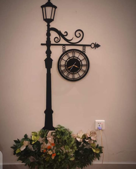 Wooden clock